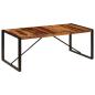 Preview: Esstisch 200 x 100 x 75 cm Massivholz