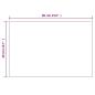 Preview: Wandspiegel mit LED-Beleuchtung Rechteckig Glas 