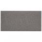 Preview: Wandpaneele 12 Stk. Hellgrau 60x30 cm Stoff 2,16 m²