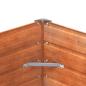 Preview: Hochbeet Rostig 100x40x45 cm Cortenstahl