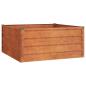 Preview: Hochbeet Rostig 100x100x45 cm Cortenstahl