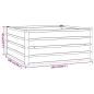 Preview: Hochbeet Rostig 100x100x45 cm Cortenstahl