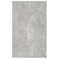 Preview: Nachttisch Betongrau 50x36x60 cm Holzwerkstoff
