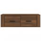 Preview: TV-Wandschrank Braun Eichen-Optik 80x36x25 cm Holzwerkstoff