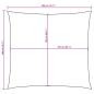 Preview: Sonnensegel Oxford-Gewebe Quadratisch 2x2 m Braun