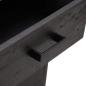 Preview: Nachttische 2 Stk. Schwarz 40x30x55 cm Massivholz Kiefer