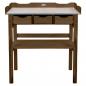 Preview: Esschert Design Pflanztisch mit Schubladen Braun