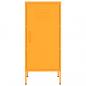 Preview: Lagerschrank Senfgelb 42,5x35x101,5 cm Stahl