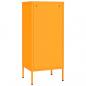 Preview: Lagerschrank Senfgelb 42,5x35x101,5 cm Stahl