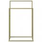Preview: Handtuchständer Gold 48x24x78,5 cm Eisen