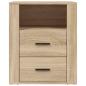 Preview: Nachttisch Sonoma-Eiche 50x36x60 cm Holzwerkstoff