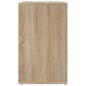 Preview: Nachttisch Sonoma-Eiche 50x36x60 cm Holzwerkstoff
