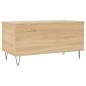 Preview: Couchtisch Sonoma-Eiche 90x44,5x45 cm Holzwerkstoff