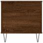 Preview: Couchtisch Braun Eichen-Optik 90x44,5x45 cm Holzwerkstoff