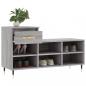 Preview: Schuhregal Grau Sonoma 102x36x60 cm Holzwerkstoff