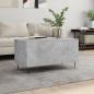 Preview: ARDEBO.de - Couchtisch Betongrau 90x44,5x45 cm Holzwerkstoff