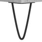 Preview: Couchtisch Betongrau 90x44,5x45 cm Holzwerkstoff
