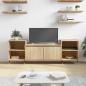 Preview: ARDEBO.de - TV-Schrank Sonoma-Eiche 160x35x55 cm Holzwerkstoff