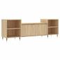 Preview: TV-Schrank Sonoma-Eiche 160x35x55 cm Holzwerkstoff