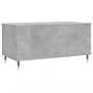 Preview: Couchtisch Betongrau 90x44,5x45 cm Holzwerkstoff