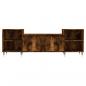 Preview: TV-Schrank Räuchereiche 160x35x55 cm Holzwerkstoff