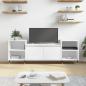 Preview: ARDEBO.de - TV-Schrank Weiß 160x35x55 cm Holzwerkstoff