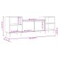 Preview: TV-Schrank Grau Sonoma 160x35x55 cm Holzwerkstoff