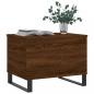 Preview: Couchtisch Braun Eichen-Optik 60x44,5x45 cm Holzwerkstoff