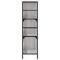 Preview: Bücherregal Grau Sonoma 78,5x33x117,5 cm Holzwerkstoff