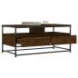 Preview: Couchtisch Braun Eichen-Optik 100x51x45 cm Holzwerkstoff