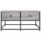 Preview: Couchtisch Grau Sonoma 80x80x40 cm Holzwerkstoff