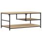 Preview: Couchtisch Sonoma-Eiche 90x49x40 cm Holzwerkstoff