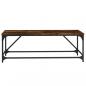 Preview: Couchtisch Räuchereiche 100x50x35 cm Holzwerkstoff
