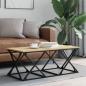 Preview: ARDEBO.de - Couchtisch Sonoma-Eiche 100x49x40 cm Holzwerkstoff