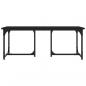 Preview: Couchtisch Schwarz 90x50x35 cm Holzwerkstoff