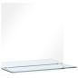 Preview: Wandspiegel mit Regal 60×60 cm Hartglas