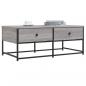 Preview: Couchtisch Grau Sonoma 100x51x40 cm Holzwerkstoff