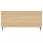 Preview: Couchtisch Sonoma-Eiche 90x44,5x45 cm Holzwerkstoff