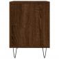 Preview: Nachttisch Braun Eichen-Optik 40x35x50 cm Holzwerkstoff