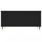Preview: Couchtisch Schwarz 90x44,5x45 cm Holzwerkstoff