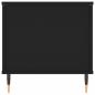 Preview: Couchtisch Schwarz 90x44,5x45 cm Holzwerkstoff