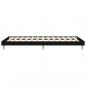 Preview: Bettgestell Schwarz 90x190 cm Holzwerkstoff
