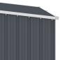 Preview: Garten Brennholzlager Anthrazit 245x98x159 cm Verzinkter Stahl