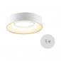 Preview: ARDEBO.de EVN Sauro LED Anbauleuchte, rund, IP54, 200-240V, 18W, 3000K, 4000K, 5700K, 1440lm, 1584lm, 1512lm, weiß (R30180125)