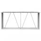 Preview: Brennholzlager Verzinkter Stahl 330x84x152 cm Anthrazit  