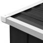 Preview: Brennholzlager Verzinkter Stahl 330x84x152 cm Anthrazit  