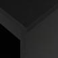 Preview: Bartisch mit Regal Schwarz 110 x 50 x 103 cm