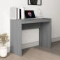 Preview: ARDEBO.de - Schreibtisch Grau Sonoma 90x40x72 cm Holzwerkstoff