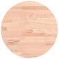 Preview: Tischplatte Ø30x2,5 cm Rund Massivholz Buche