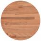 Preview: Tischplatte Ø30x2,5 cm Rund Massivholz Buche